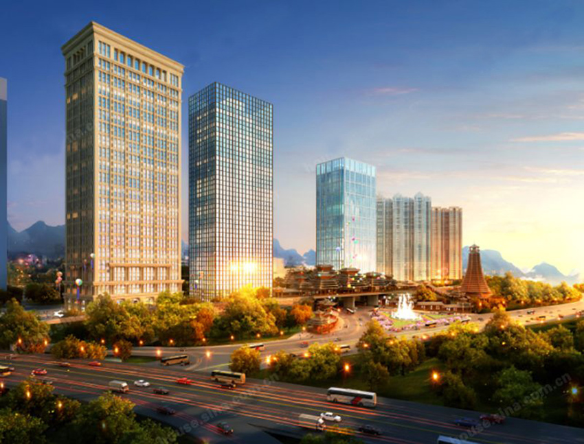 贵州省五里冲M区1#楼公共区域装饰装修工程