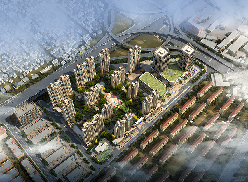 南昌市李巷村旧城改造综合性住房小区工程